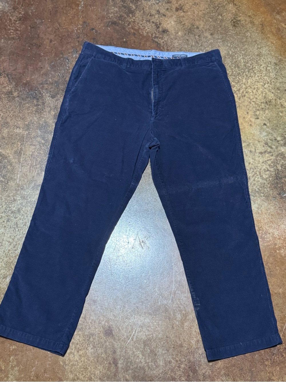 Daniel Cremieux Men's Corduroy Pants in Navy Blue